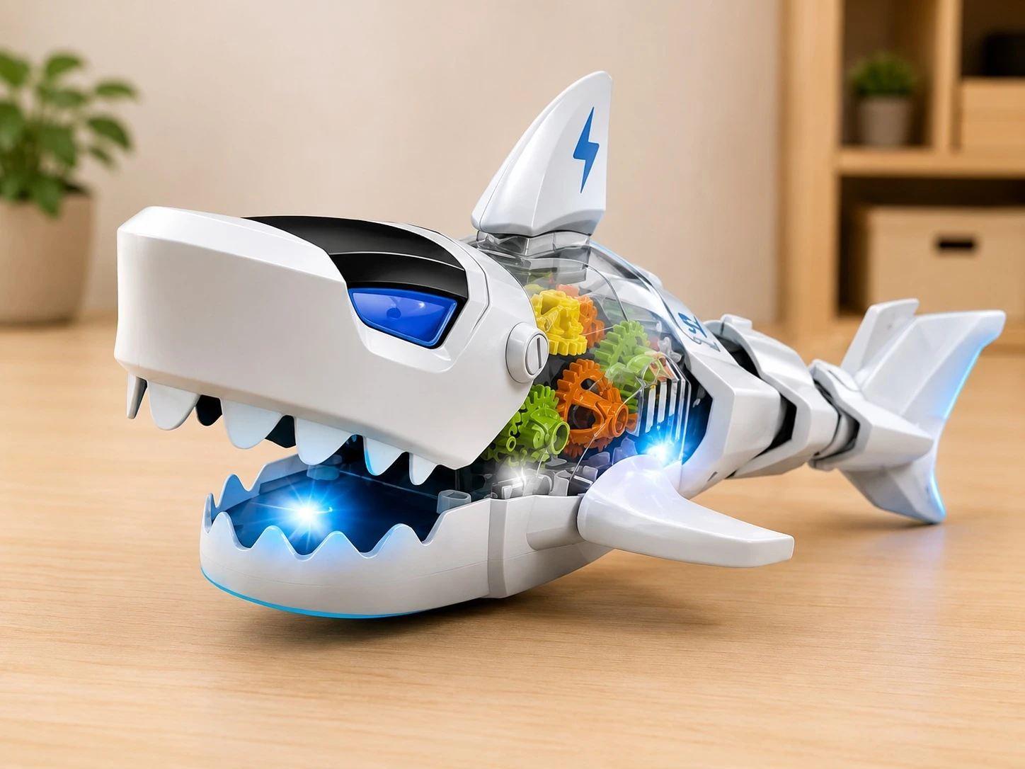Geared Shark Concept Toy