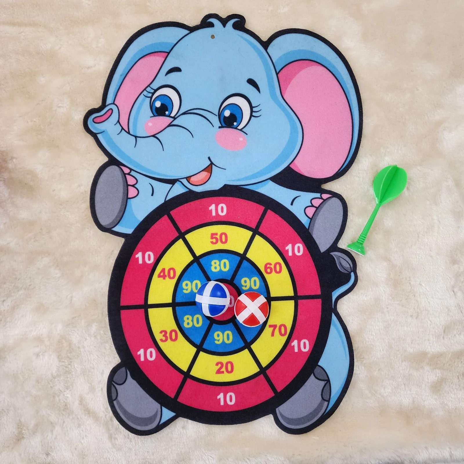 Dart Game Ball Throwing Target (Elephant)