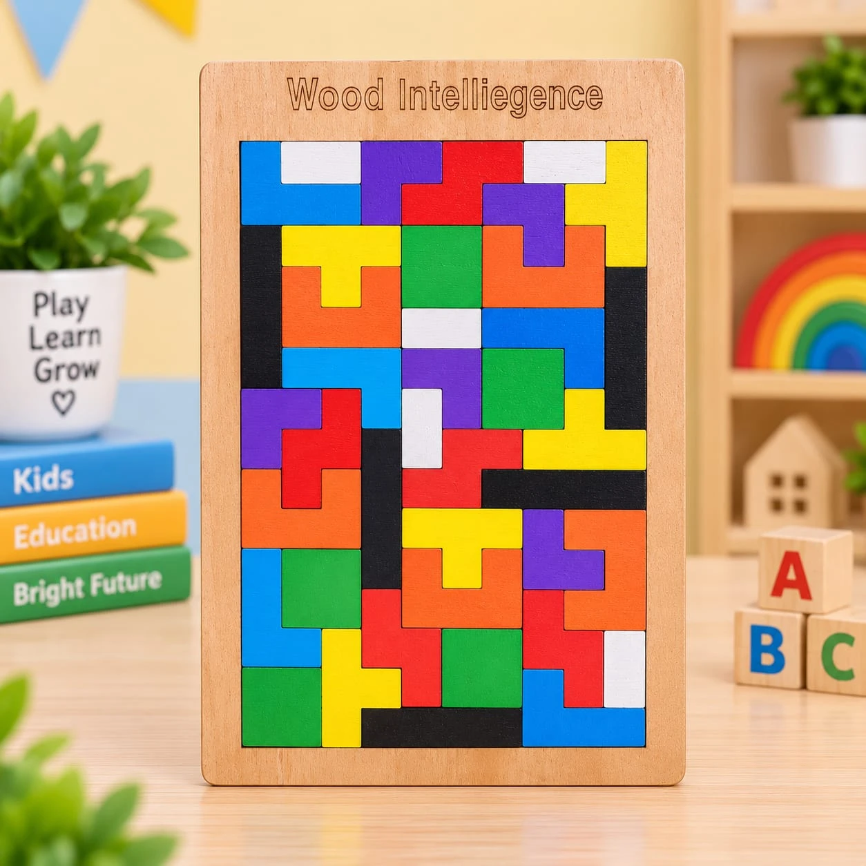 Wood Intelligence Puzzle Game