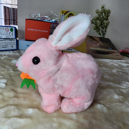 Walking Rabbit Toy Battery Operated