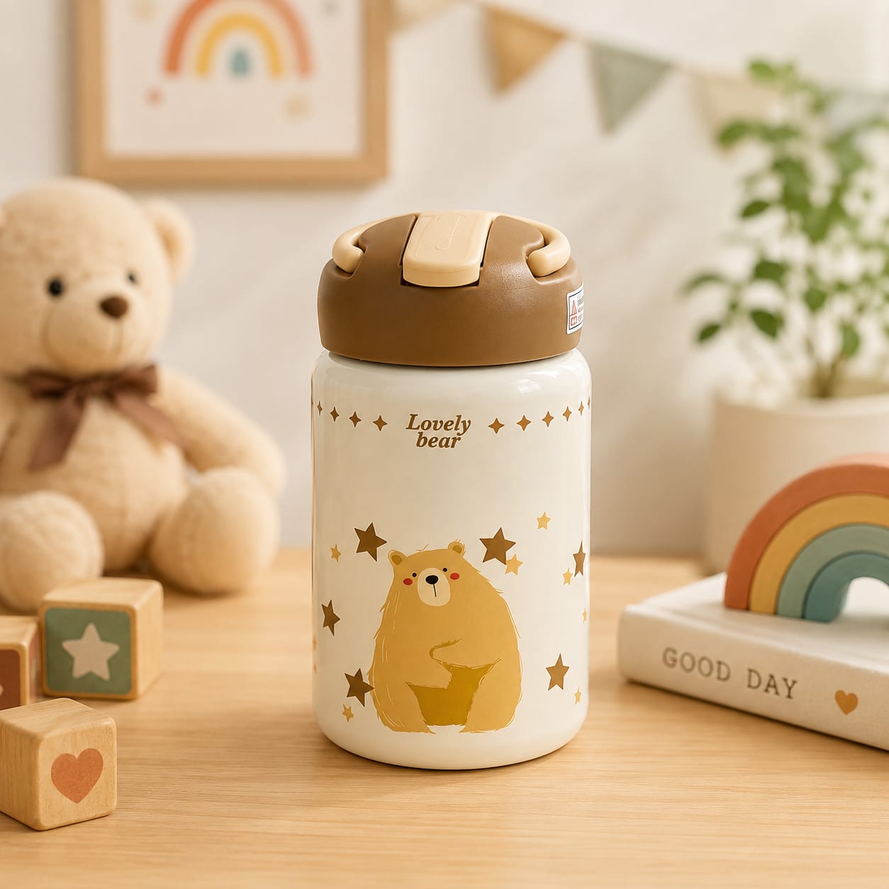 Cute Thermal Mum Pot - 360 ml